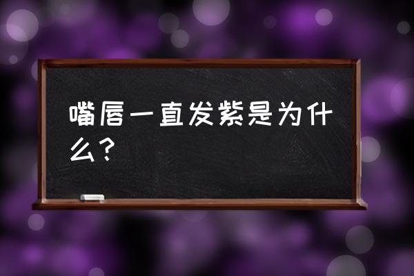 嘴唇发紫怎么回事 嘴唇一直发紫是为什么？