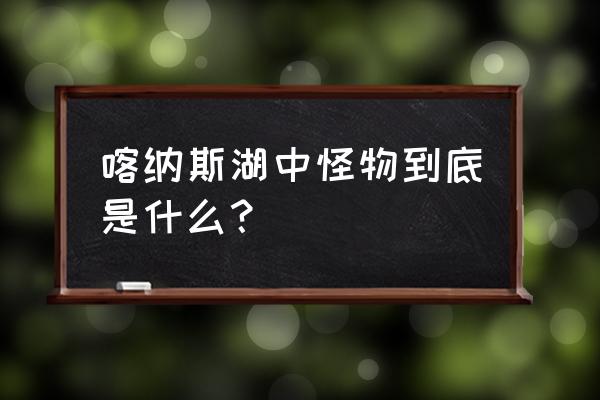 喀纳斯湖水怪最新消息 喀纳斯湖中怪物到底是什么？