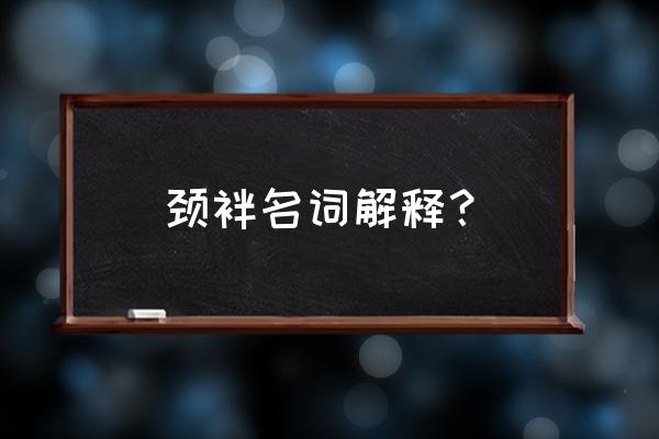 颈动脉鞘解剖图 颈袢名词解释？